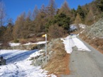 Appena dopo Porte si trova il bivio per la fonte ferruginosa