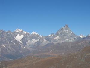 Il Cervino visto dal Tantan