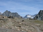 L'arrivo al colle della Fentre Durand