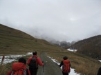 Appena fuori dall'abitato di Chamois