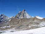 Il Cervino visto dal Colle del Teodulo