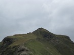 La parte finale della cresta che porta fino in cima