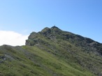 La cima dello Zerbion vista dal Col Portola - Val D'Ayas - AO