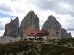 Rifugio Locatelli alle tre cime di Lavaredo 
