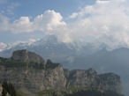 Le pareti rocciose nei pressi di Shinige Platte